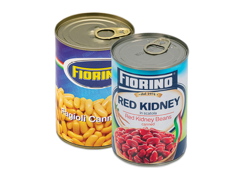 Konservuotos pupelės FIORINO
			, 
				 425 ml, 3 rūšių, 2,09 Eur/l