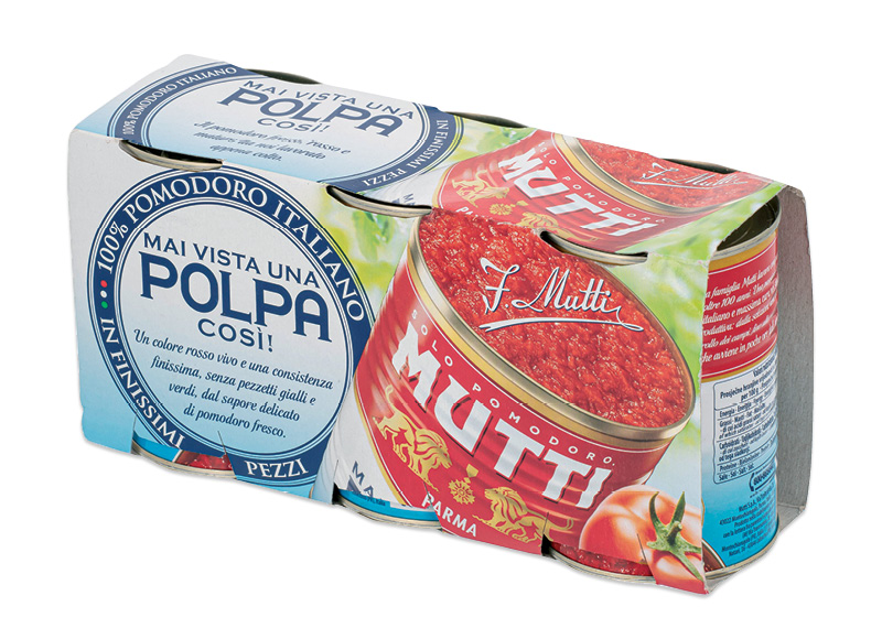 Smulkinti pomidorai MUTTI POLPA
			, 
				 1,2 kg, 2,49 Eur/kg. A lygio parduotuvėse