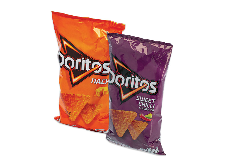 Kukurūzų traškučiai DORITOS
			, 
				 100 g, 4 rūšių, 11,93 Eur/kg. Ir IKI EXPRESS