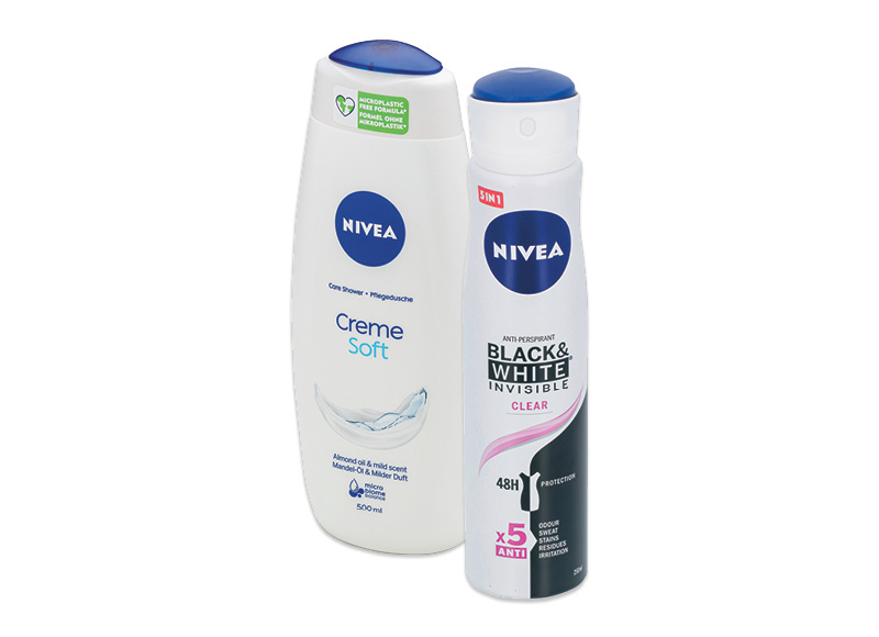 Dušo želė ir dezodorantams NIVEA
			, 
				 Įvairių rūšių