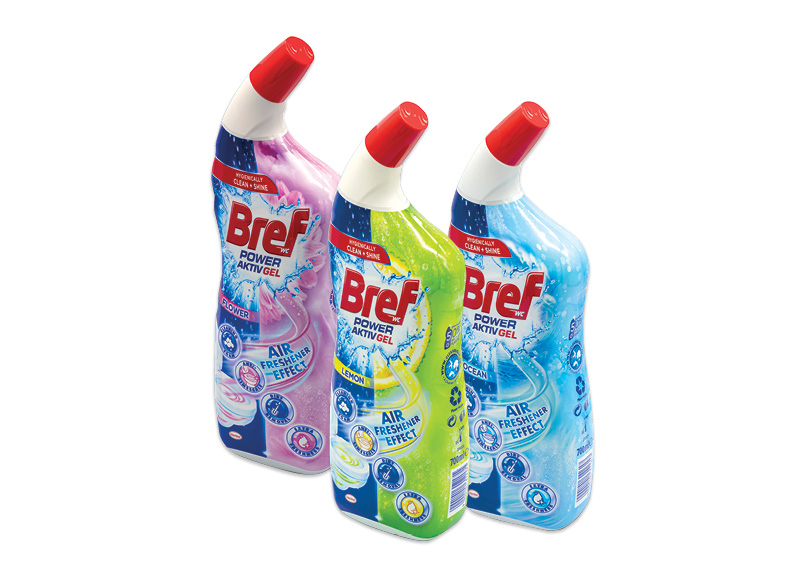 Tualeto valiklis BREF HYGIENE GEL
			, 
				 700 ml, 3 rūšių (tik nuotraukoje pavaizduotoms prekėms)