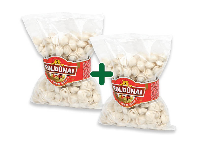 Šaldyti KARALIŠKI koldūnai LIŪTUKAS IR KO
			, 
				 800 g, 6,19 Eur/vnt.