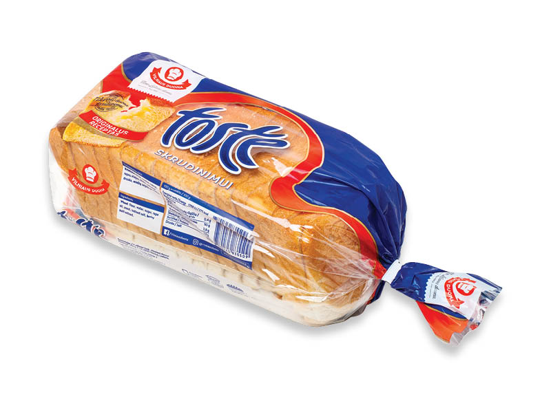 Skrudinimo duona TOSTE
			, 
				 500 g, 2,50 Eur/kg. Ir IKI EXPRESS