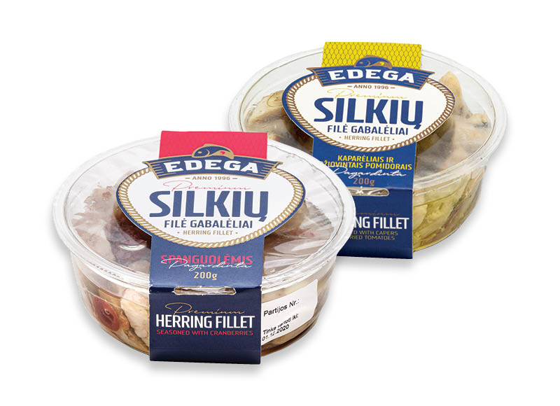 Silkių filė EDEGA
,
200 g, 2 rūšių, 9,95 Eur/kg. A lygio parduotuvėse Silkių filė EDEGA
,
200 g, 2 rūšių, 9,95 Eur/kg. A lygio parduotuvėse
