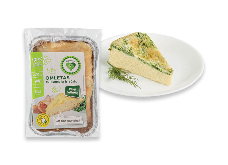 PAGAMINTA IKI omletai
,
260 g, 270 g, 2 rūšių PAGAMINTA IKI omletai
,
260 g, 270 g, 2 rūšių