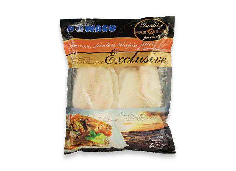 NOWACO EXCLUSIVE nilinių tilapijų filė
			, 
				 400 g, 9,73 Eur/kg. A lygio parduotuvėse