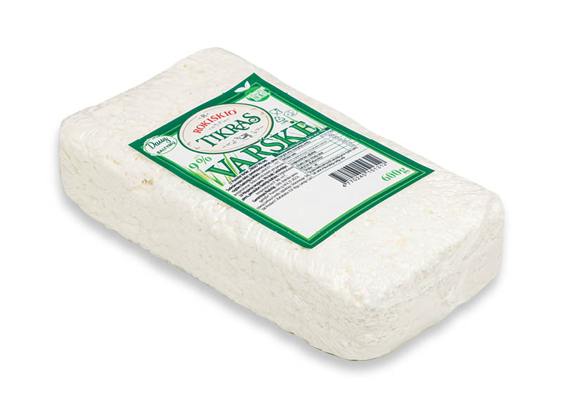ROKIŠKIO TIKRAS varškė
			, 
				 600 g, 9 % rieb., 5,48 Eur/kg. A lygio parduotuvėse