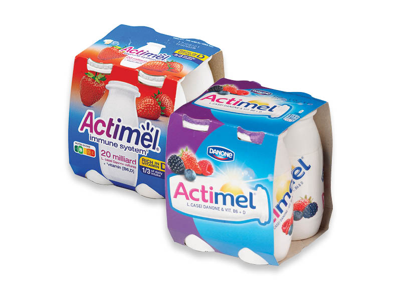 Jogurtinis gėrimas ACTIMEL
			, 
				 400 g, 4 rūšių, 4,23 Eur/kg. Ir IKI EXPRESS