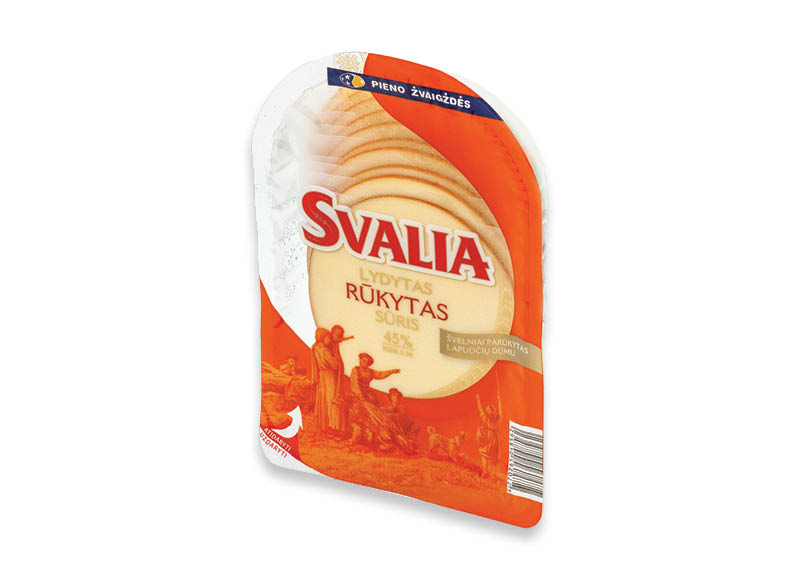 Lydytas rūkytas sūris SVALIA riekutėmis
			, 
				 150 g, 45 % rieb., 13,27 Eur/kg. Ir IKI EXPRESS