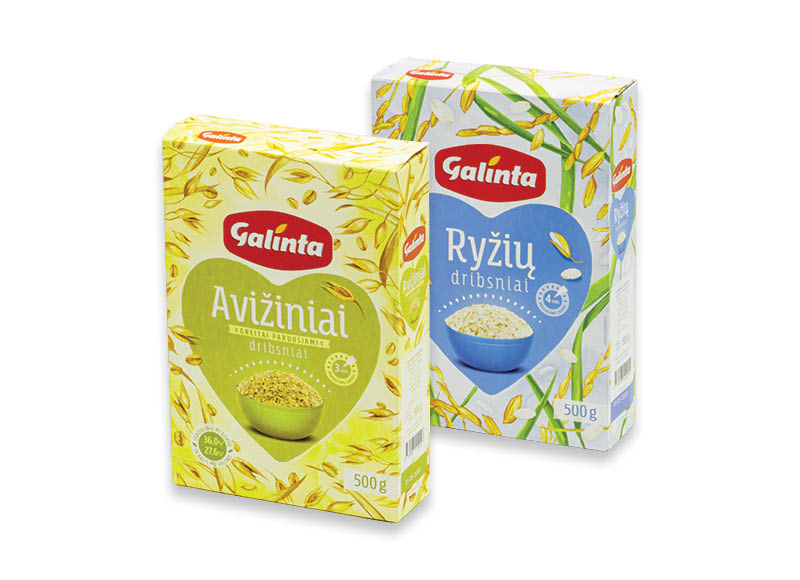 Dribsniams GALINTA
			, 
				 500 g, 5 rūšių