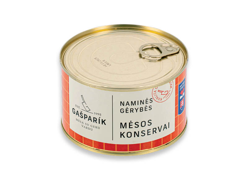 Mėsos konservai GAŠPARIK PIETUMS
			, 
				 420 g, 6,64 Eur/kg