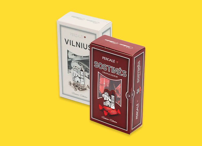 Šokoladiniai saldainiai SOSTINĖS, VILNIUS
			, 
				 140 g, 170 g, 3 rūšių. Ir IKI EXPRESS