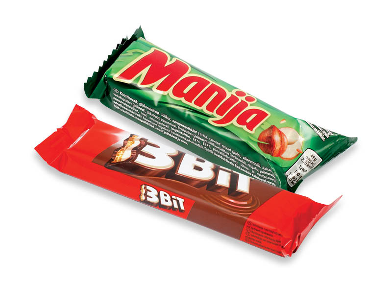 Šokoladiniai batonėliai MANIJA, 3BIT
			, 
				 46 g, 49 g, 4 rūšių