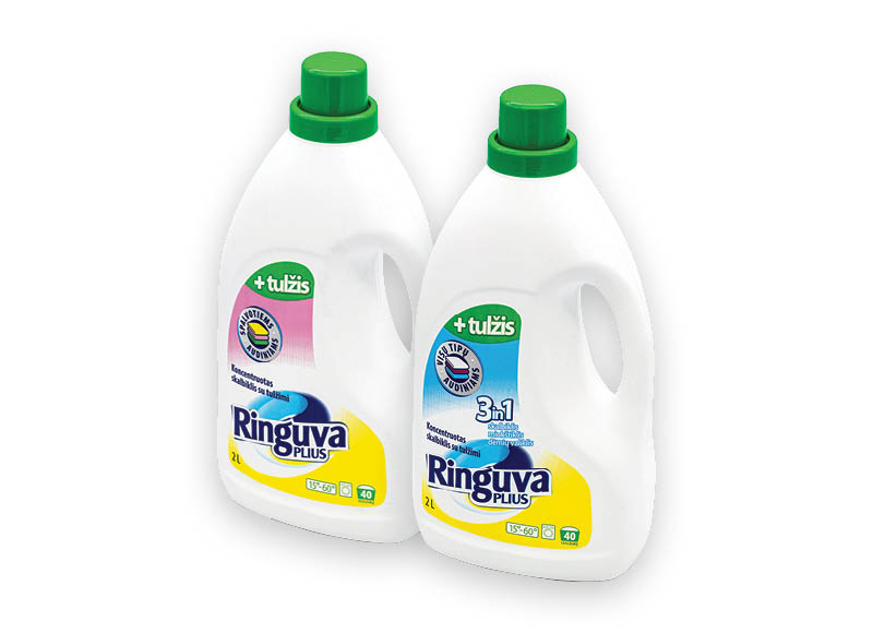 Skystas skalbiklis RINGUVA PLIUS su tulžimi
			, 
				 2 l, 2 rūšių, 2,50 Eur/l