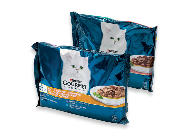 Kačių konservai GOURMET PERLE
,
340 g, 2 rūšių, 5,85 Eur/kg. A lygio parduotuvėse Kačių konservai GOURMET PERLE
,
340 g, 2 rūšių, 5,85 Eur/kg. A lygio parduotuvėse