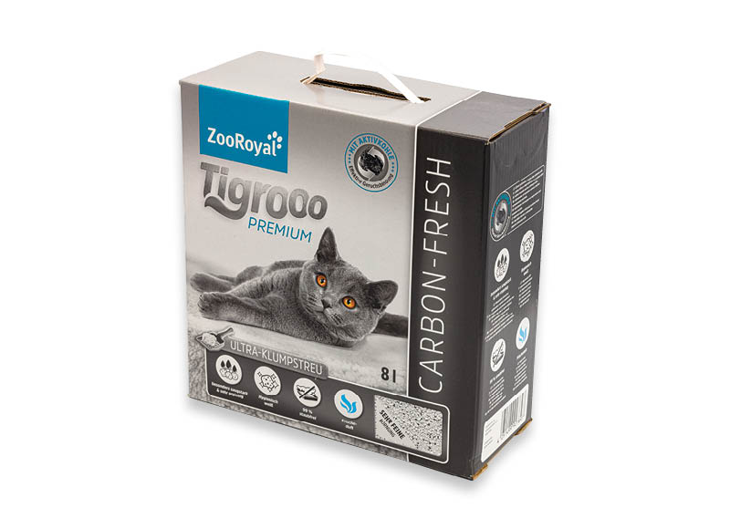 Kačių kraikas ZOOROYAL TIGROOO CARBON-FRESH
,
8 l, 0,75 Eur/l Kačių kraikas ZOOROYAL TIGROOO CARBON-FRESH
,
8 l, 0,75 Eur/l