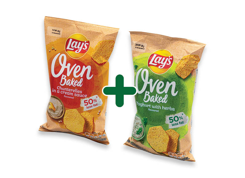 Traškučiai LAY’S OVEN BAKED
,
125 g, 4 rūšių, 2,19 Eur/vnt. Ir IKI EXPRESS Traškučiai LAY’S OVEN BAKED
,
125 g, 4 rūšių, 2,19 Eur/vnt. Ir IKI EXPRESS