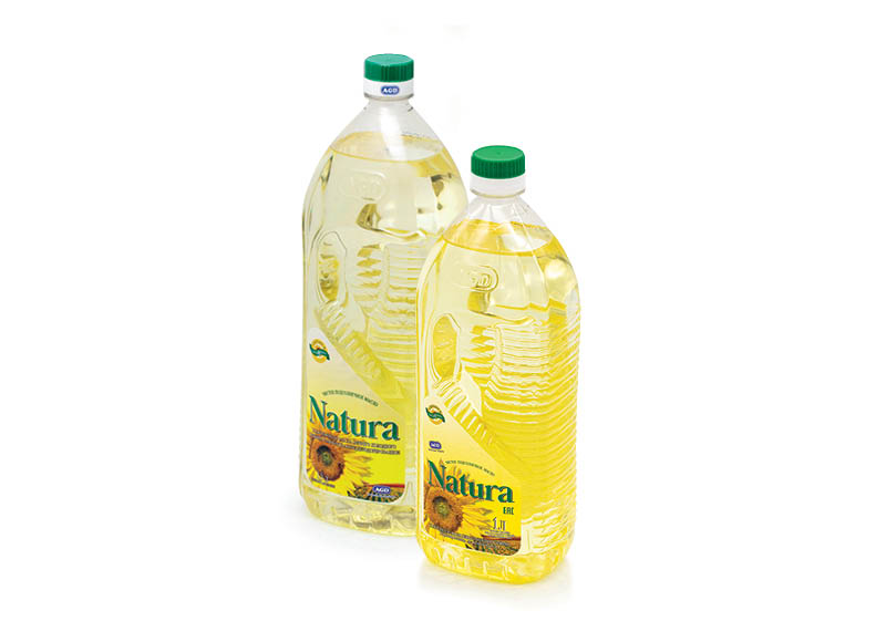 Saulėgrąžų aliejui NATURA
			, 
				 1 l, 1,5 l, 3 l