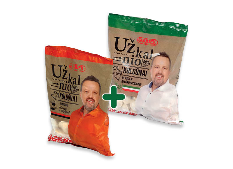 Šaldyti UŽKALNIO koldūnai
			, 
				 600 g, 2 rūšių, 2,69 Eur/vnt. A lygio parduotuvėse