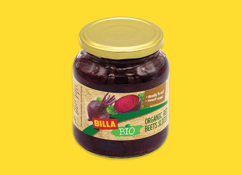 BILLA BIO ekologiški burokėliai
,
370 ml, 2,68 Eur/l. A lygio parduotuvėse BILLA BIO ekologiški burokėliai
,
370 ml, 2,68 Eur/l. A lygio parduotuvėse