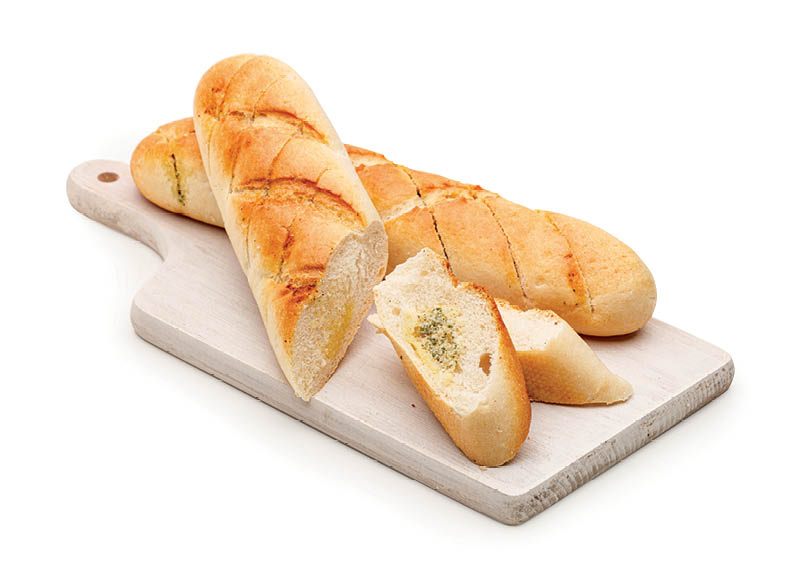 PRANCŪZIŠKAS batonas su česnakinio sviesto įdaru
			, 
				 160 g, 0,79 Eur/vnt. A lygio parduotuvėse. Ir IKI EXPRESS