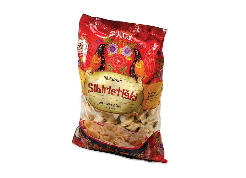 Šaldyti SIBIRIETIŠKI koldūnai JUDEX
			, 
				 2 kg, 2,45 Eur/kg