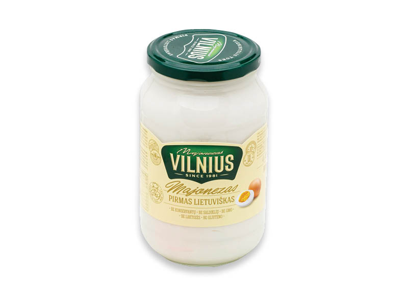 PIRMAS LIETUVIŠKAS majonezas VILNIUS
			, 
				 900 ml, 3,77 Eur/l. A lygio parduotuvėse