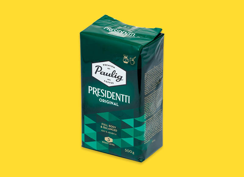 Malta kava PAULIG PRESIDENTTI
,
500 g, 9,38 Eur/kg Malta kava PAULIG PRESIDENTTI
,
500 g, 9,38 Eur/kg