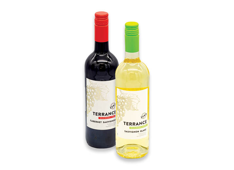 Nealkoholinis vynas TERRANCE
			, 
				 0,75 l, 2 rūšių, 4,79 Eur/l. Ir IKI EXPRESS
