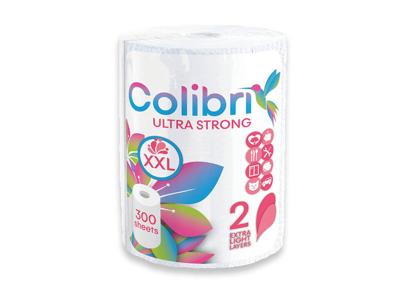 Popierinis rankšluostis COLIBRI XXL
			, 
				 1 vnt. A lygio parduotuvėse