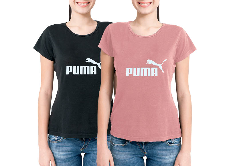 Moteriški marškinėliai PUMA
			, 
				 1 vnt. L dydis, juodos ir rožinės spalvos. A lygio parduotuvėse