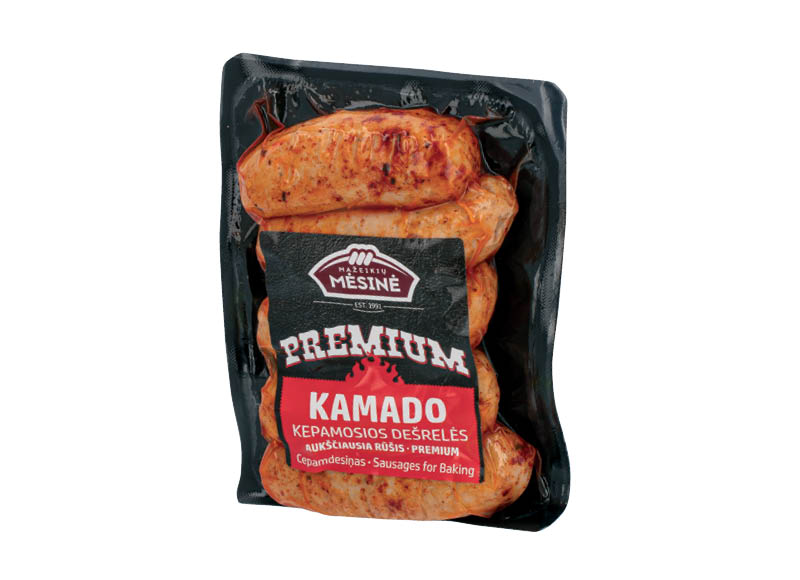 Kepamosios KAMADO dešrelės
,
370 g, 9,16 Eur/kg. A lygio parduotuvėse Kepamosios KAMADO dešrelės
,
370 g, 9,16 Eur/kg. A lygio parduotuvėse