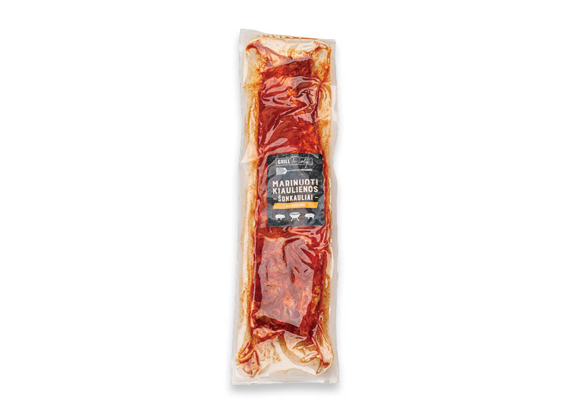GRILL PARTY marinuoti kiaulienos šonkauliai su medumi
			, 
				 (fasuoti) 1 kg. A lygio parduotuvėse