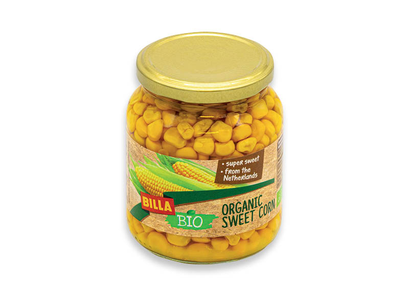 BILLA BIO ekologiški saldieji kukurūzai
,
370 ml, 3,22 Eur/l. A lygio parduotuvėse BILLA BIO ekologiški saldieji kukurūzai
,
370 ml, 3,22 Eur/l. A lygio parduotuvėse