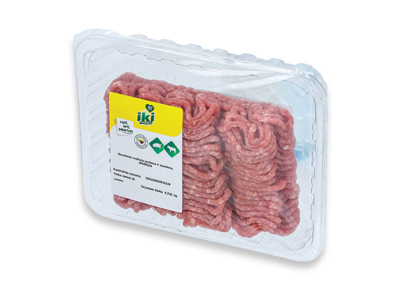 IKI smulkinta maišyta kiauliena jautiena
,
700 g, 4,70 Eur/kg. A lygio parduotuvėse. Ir IKI EXPRESS IKI smulkinta maišyta kiauliena jautiena
,
700 g, 4,70 Eur/kg. A lygio parduotuvėse. Ir IKI EXPRESS