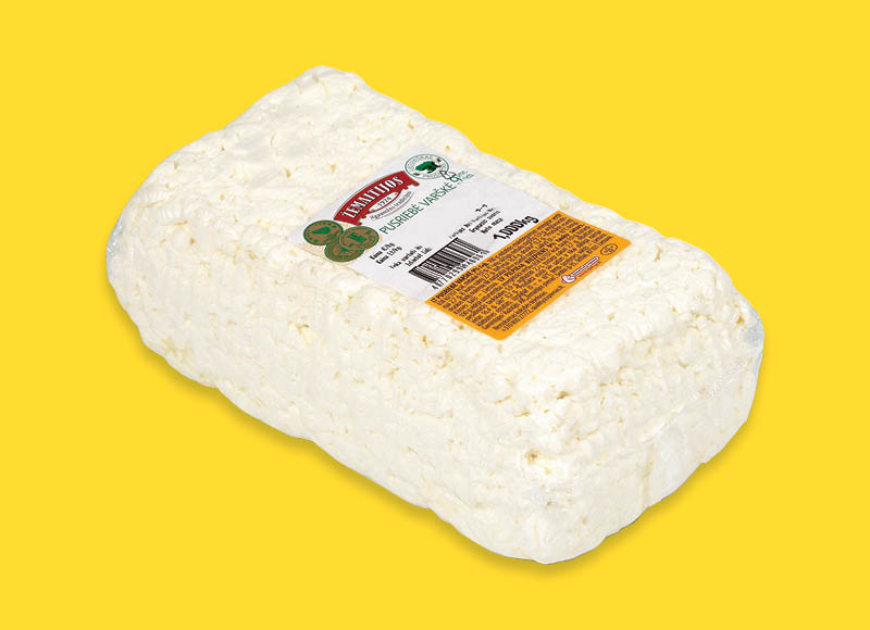 ŽEMAITIJOS varškė
			, 
				 1 kg, 9 % rieb.