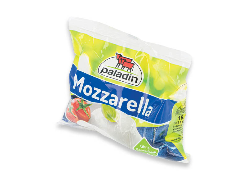 Sūris PALADIN MOZZARELLA
			, 
				 125 g, 45 % rieb., 10,32 Eur/kg. Ir IKI EXPRESS