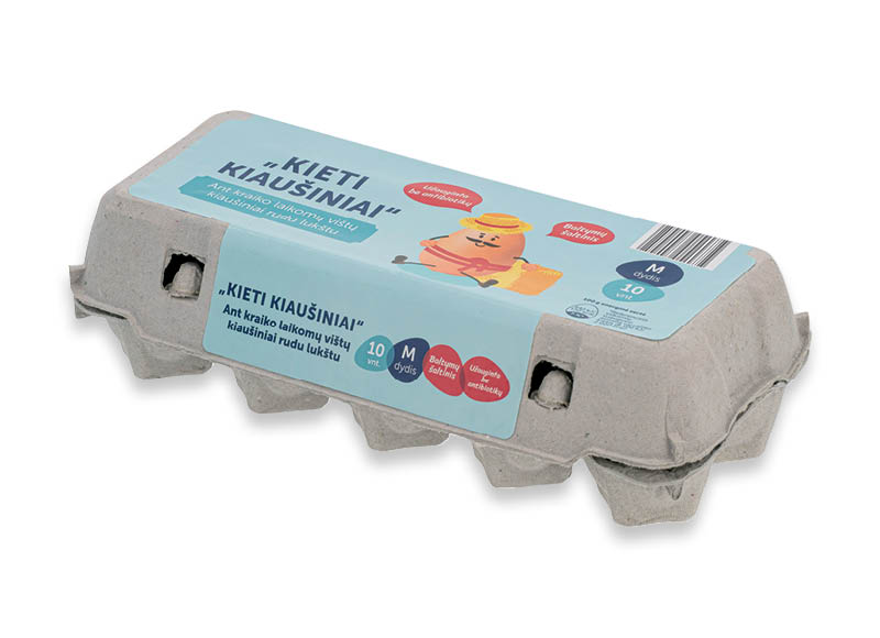 KIETI ant kraiko laikomų vištų kiaušiniai rudu lukštu
			, 
				 10 vnt., M dydžio, 0,19 Eur/vnt. A lygio parduotuvėse