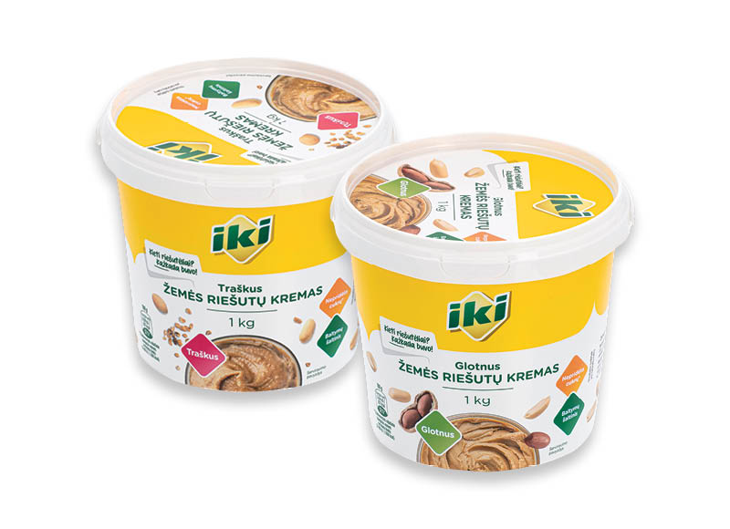 IKI riešutų kremas
,
1 kg, 2 rūšių IKI riešutų kremas
,
1 kg, 2 rūšių