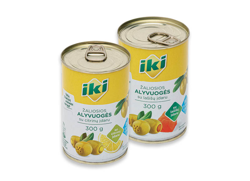 IKI alyvuogės
,
300 g, 4 rūšių, 2,63 Eur/kg IKI alyvuogės
,
300 g, 4 rūšių, 2,63 Eur/kg