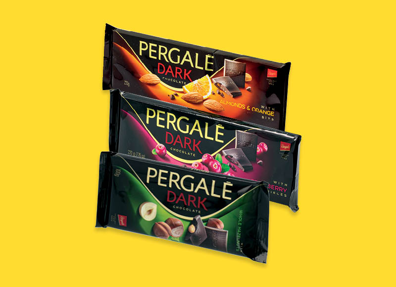Šokolado plytelėms PERGALĖ
,
93 g, 100 g, 220 g, 250 g, įvairių rūšių Šokolado plytelėms PERGALĖ
,
93 g, 100 g, 220 g, 250 g, įvairių rūšių