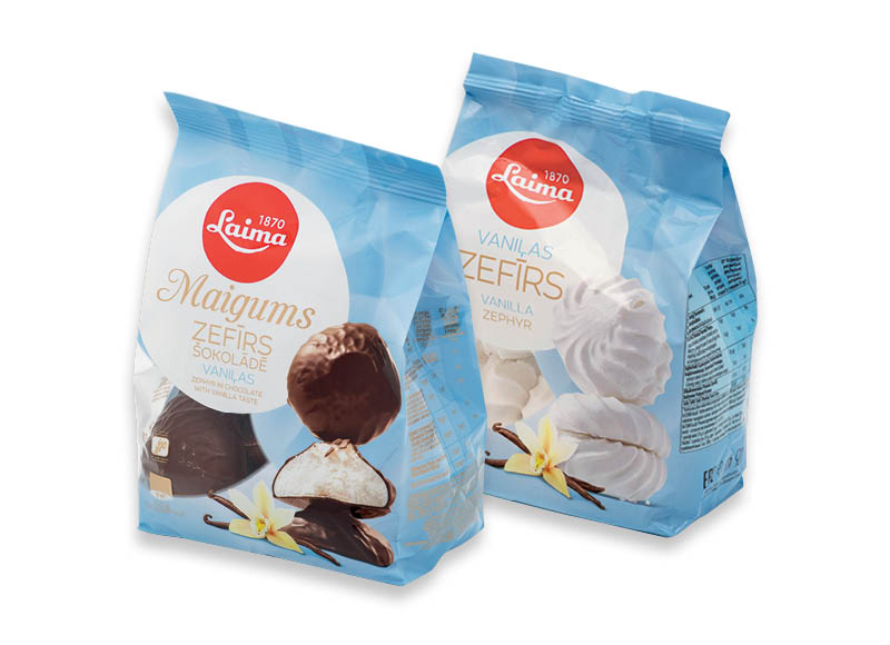 Zefyrams LAIMA
			, 
				 200 g, 2 rūšių