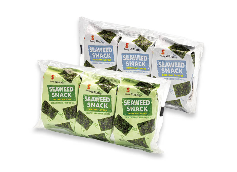 Jūržolių užkandis SAMLIP
,
12 g, 2 rūšių, 124,17 Eur/kg. A lygio parduotuvėse Jūržolių užkandis SAMLIP
,
12 g, 2 rūšių, 124,17 Eur/kg. A lygio parduotuvėse