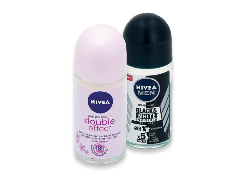 Rutulinis dezodorantas NIVEA
			, 
				 50 ml, įvairių rūšių 4,29 Eur/vnt.