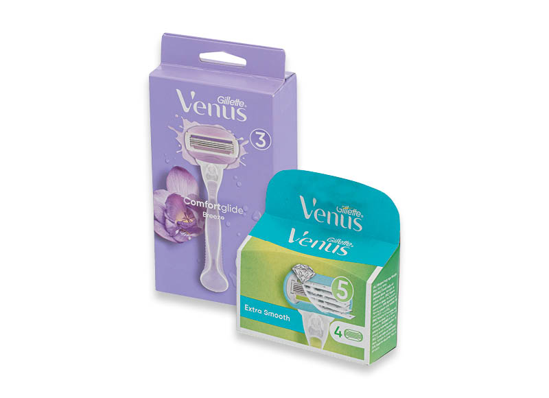 Moteriškiems sisteminiams skustuvams GILLETTE VENUS
			, 
				 Įvairių rūšių. A lygio parduotuvėse