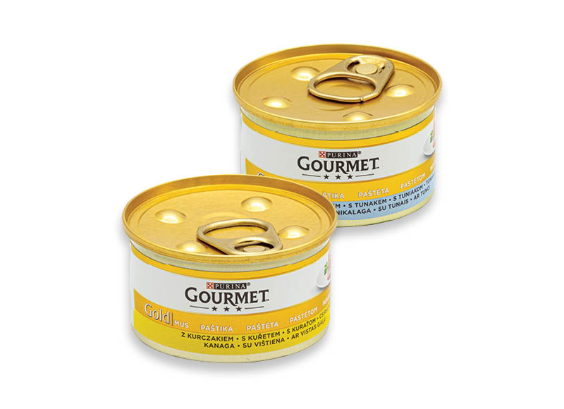 Kačių ėdalas GOURMET GOLD
,
85 g, 9 rūšių, 7,65 Eur/kg Kačių ėdalas GOURMET GOLD
,
85 g, 9 rūšių, 7,65 Eur/kg