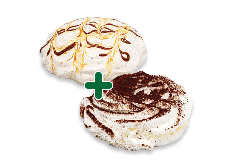 Karamelės skonio orinukas ir orinukas su kakava
			, 
				 40 g, 2 rūšių, 1,99 Eur/vnt. A (1) lygio parduotuvėse