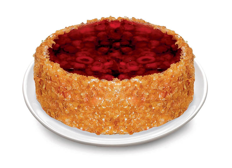 TRAŠKUS varškės tortas su uogomis
			, 
				 1 kg. A lygio parduotuvėse