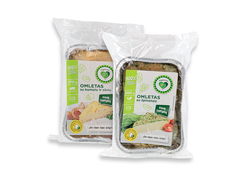PAGAMINTA IKI omletai
,
260 g, 270 g, 2 rūšių. Ir IKI EXPRESS PAGAMINTA IKI omletai
,
260 g, 270 g, 2 rūšių. Ir IKI EXPRESS