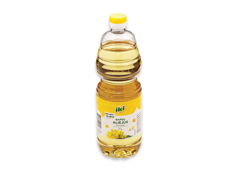 IKI rapsų aliejus
,
1 l IKI rapsų aliejus
,
1 l